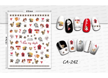 3D Nail Stickers - CA-242